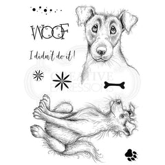 Pink Ink Designs Jeeves & Woofster A5 Clear Stamp Set-12