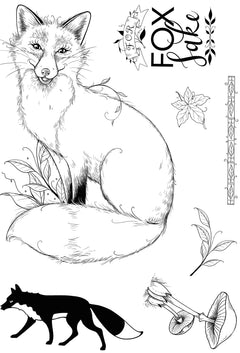 Pink Ink Designs Foxtastic A5 Clear Stamp-5