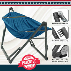 Uniki Canvas Hammock with Stand-14