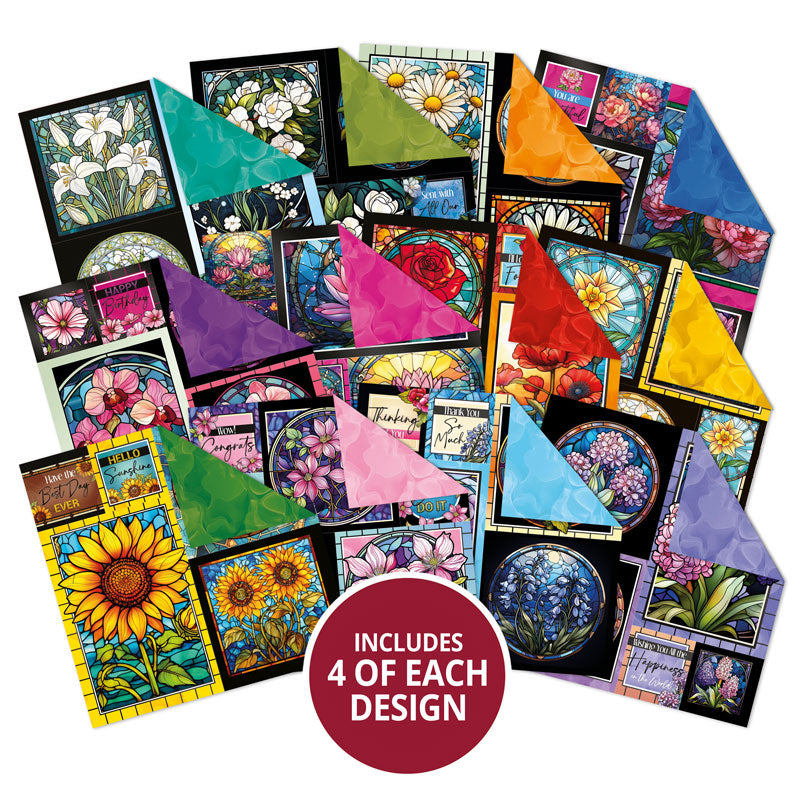 Stained Glass Florals Picture Perfect Pad-2