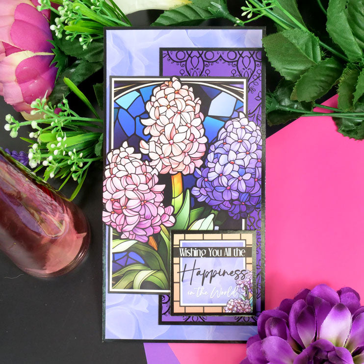Stained Glass Florals Picture Perfect Pad-5
