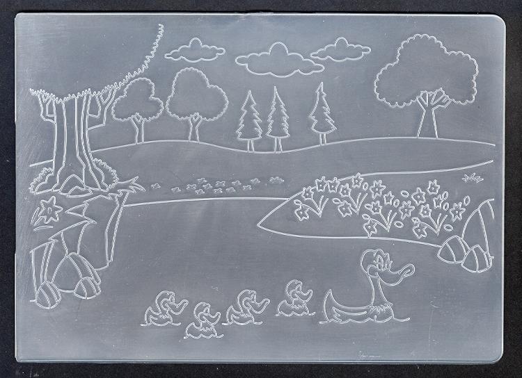 Picture Embossing Folder - Spring Happiness-2
