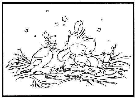 Picture Embossing Folder Koetie: sweet dreams-1