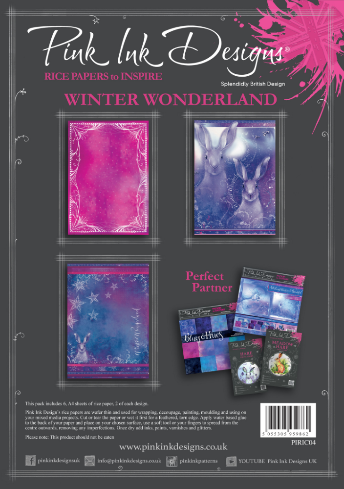 Winter Wonderland A4 Rice Paper-1