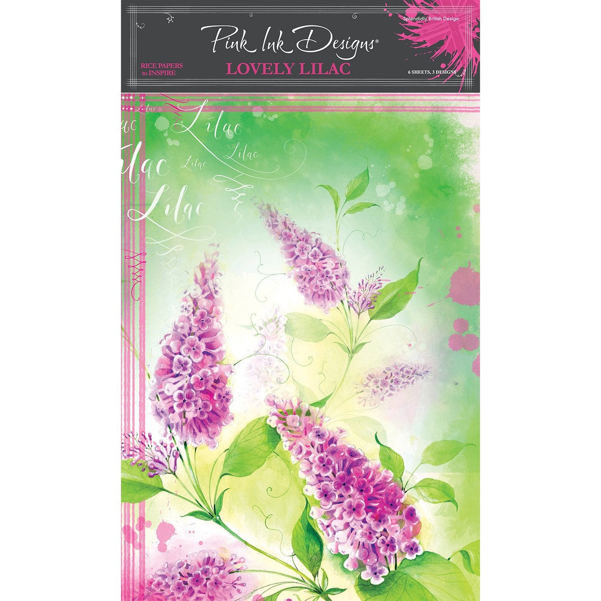 Lovely Lilac A4 Rice Paper-1