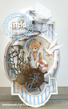 Marianne Design A5 Pretty Paper Bloc Beary Cute-4