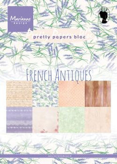 A5 Pretty Paper Bloc French Antiques-1