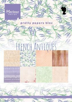 A5 Pretty Paper Bloc French Antiques-1