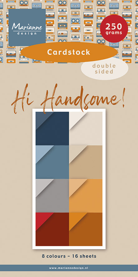 Marianne Design Cardstock 6x12 - Salut le beau !-1