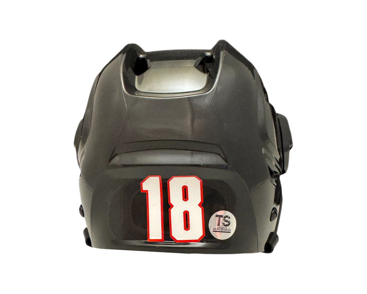 Peyton Krebs Autographed Team Canada Bauer Replica Helmet-3