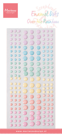 Marianne Design Enamel Dots - Over The Rainbow-1
