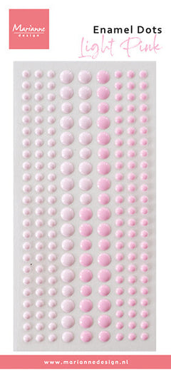 Marianne Design Enamel Dots - Duotone Light Pink-1