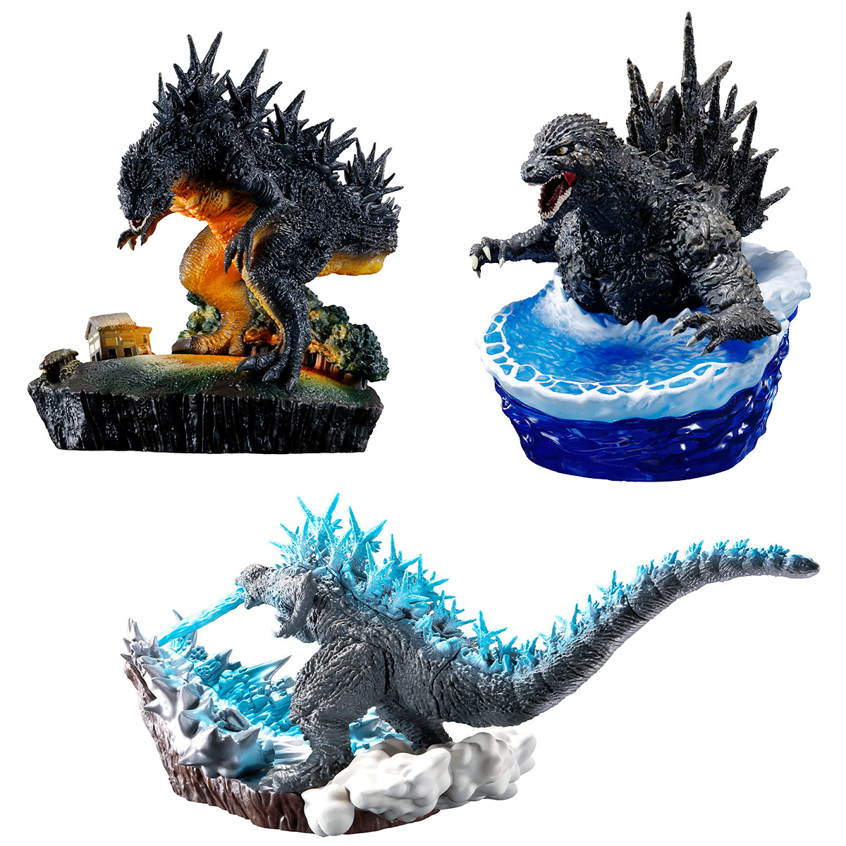 Petitrama EX - Godzilla -1.0 From 0 To -1 Set (With Gift)-2