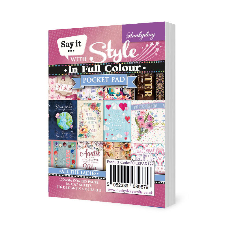 Say it with Style Pocket Pads - All the Ladies-1