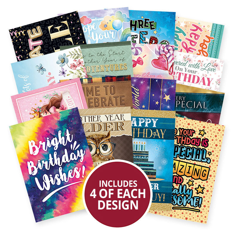 Say it with Style Pocket Pads - Birthday Wishes-2