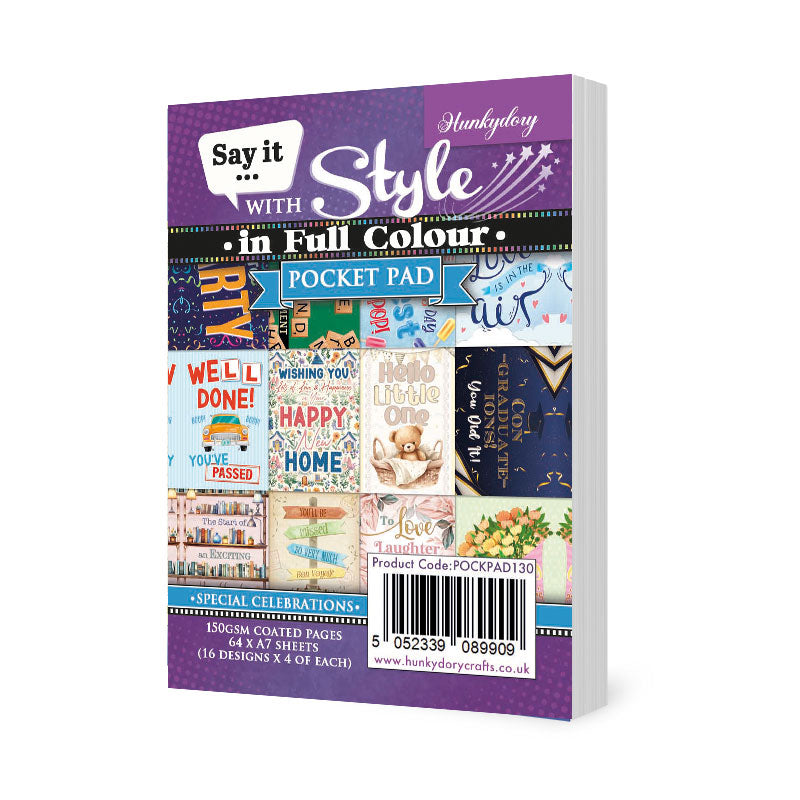 Say it with Style Pocket Pads - Special Celebrations-1