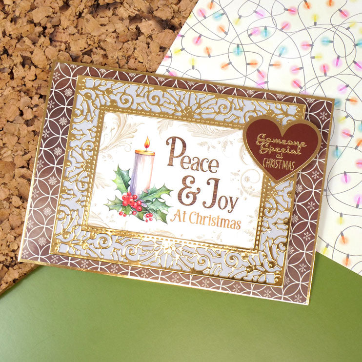 Moonstone Dies - Holly Jolly Christmas Frame-4