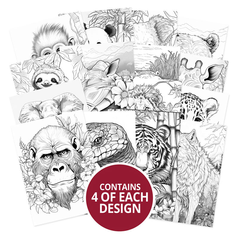 Colouring Pocket Pads - Animal Planet-2