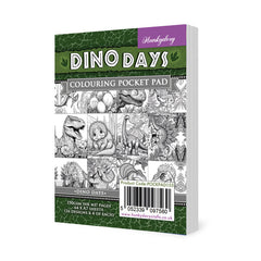 Colouring Pocket Pads - Dino Days-1