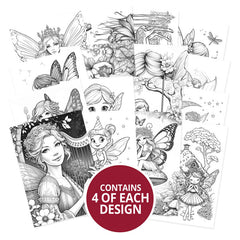 Colouring Pocket Pads - Fairy Magic-2