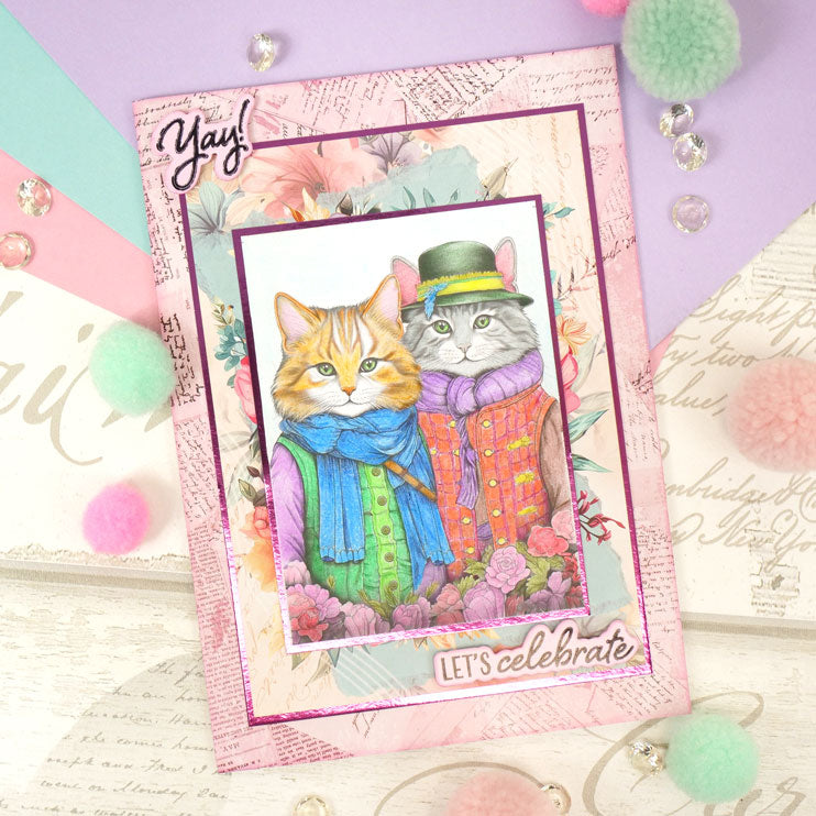 Colouring Pocket Pads - Little Meows-4