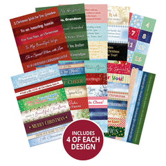 Festive Splendid Sentiments for Square Pocket Pad-2