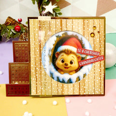Festive Splendid Sentiments for Square Pocket Pad-8