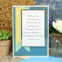 Perfect Verses Foiled Paper Pad - Birthdays-5