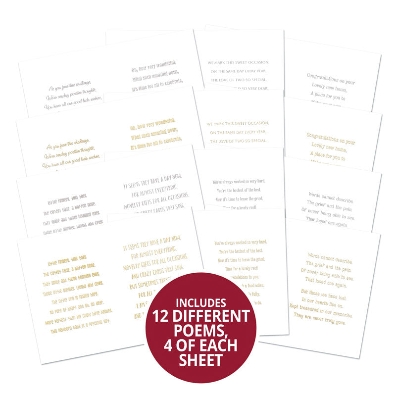 Perfect Verses Foiled Paper Pad - Moments-2