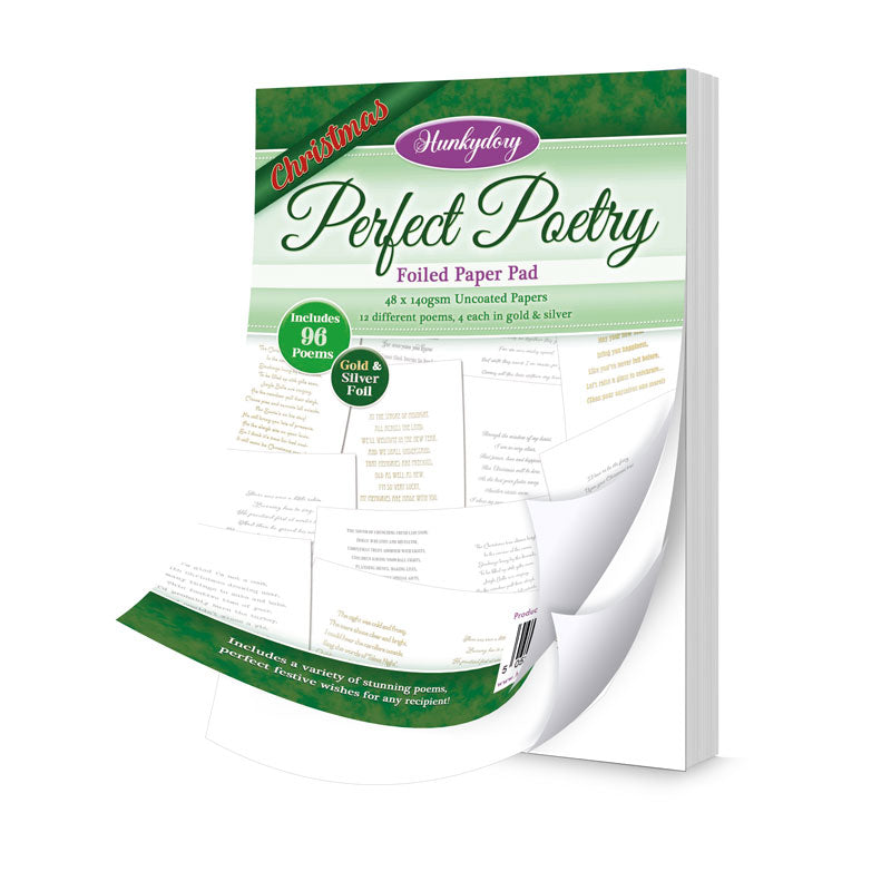 Perfect Poetry Foiled Paper Pad - Christmas-1