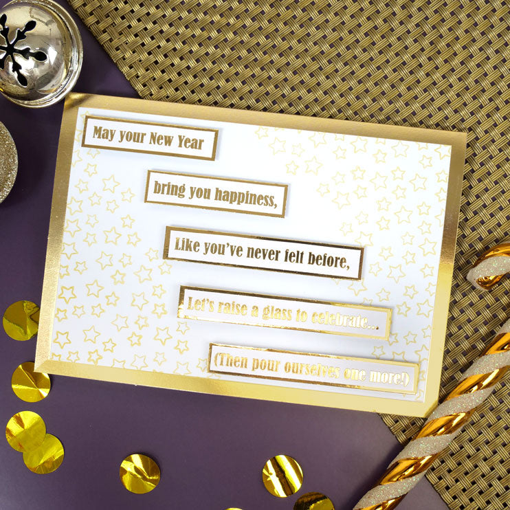 Perfect Poetry Foiled Paper Pad - Christmas-5