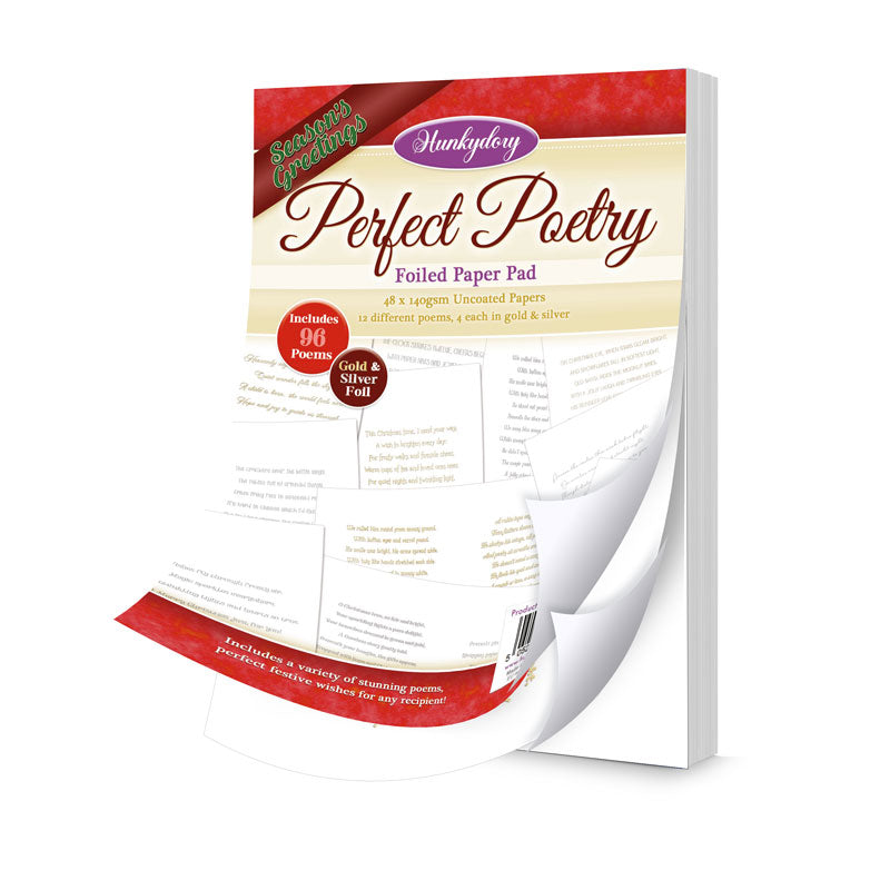 Perfect Poetry Foiled Paper Pad - Season's Greetings-1
