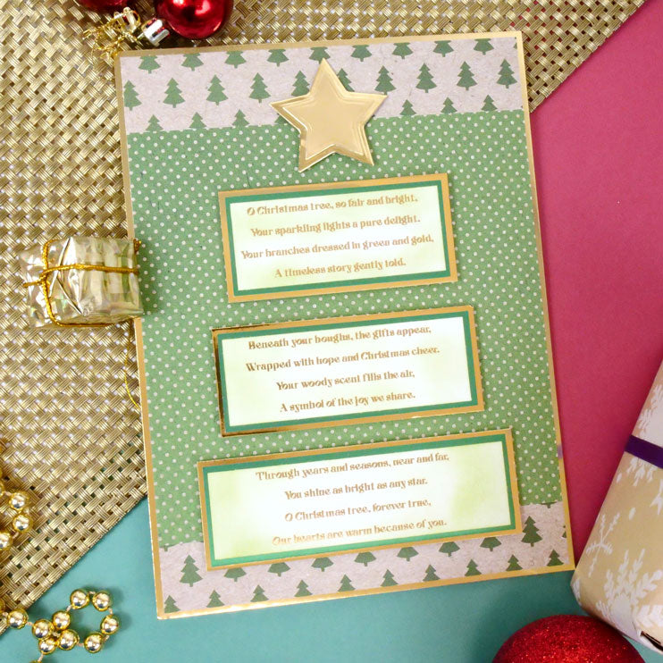 Perfect Poetry Foiled Paper Pad - Season's Greetings-16