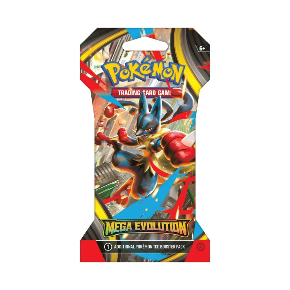 Pokémon TCG - Mega Evolution - Mega Evolution Base - Sleeved Booster Pack-2