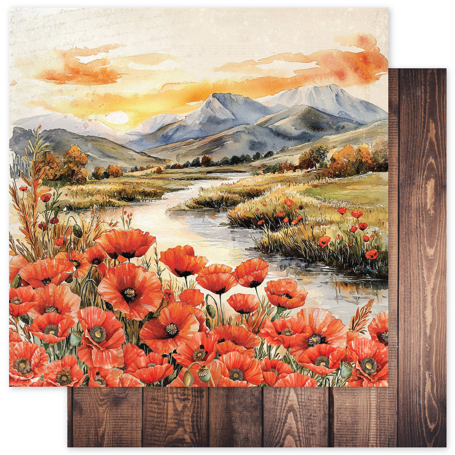 Poppy Garden Basics 6x6 Paper Collection 34641-6