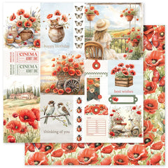 Poppy Garden 6x6 Paper Collection 34617-6