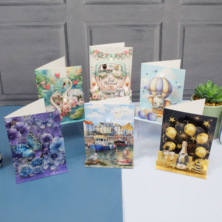 Pop-Up Stepper Cards - Moments & Memories Cards - Set 2-2