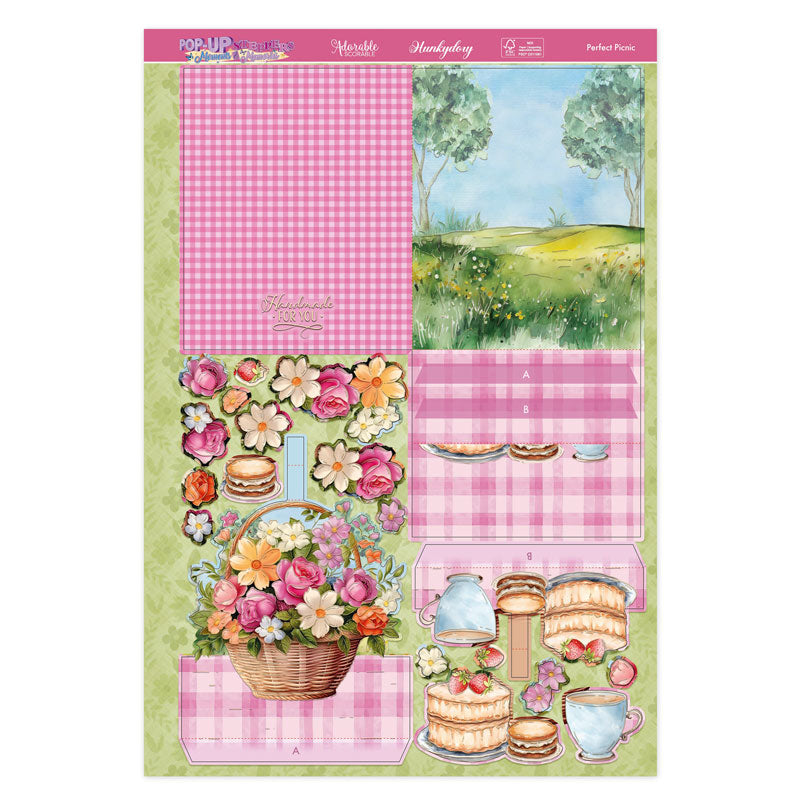 Pop-Up Stepper Card - Perfect Picnic-1