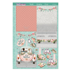 Pop-Up Stepper Card - Just Married-1