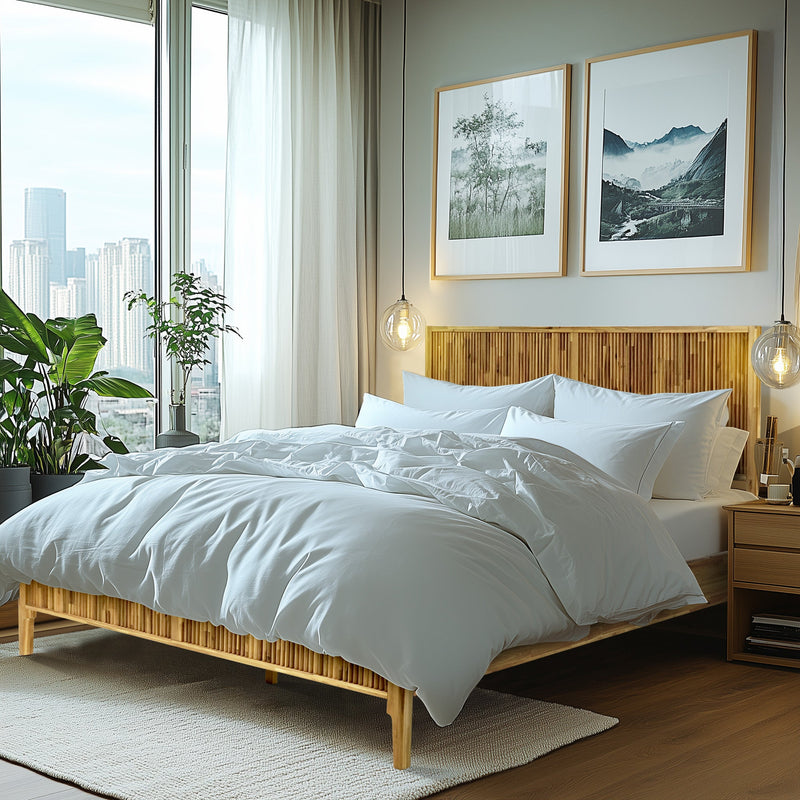 Bosk Solid Wood Bed Frame-19