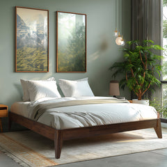 Mervyn Solid Wood Bed Frame-13