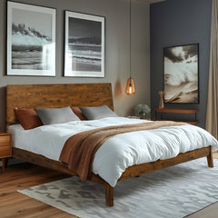 Base de Cama de Madera Maciza Serenity-12