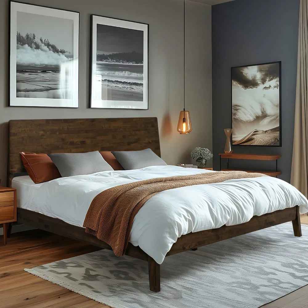 Base de Cama de Madera Maciza Serenity-3
