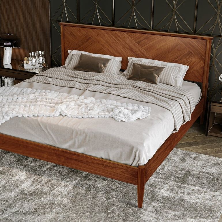 Panthera Solid Wood Bed Frame-17
