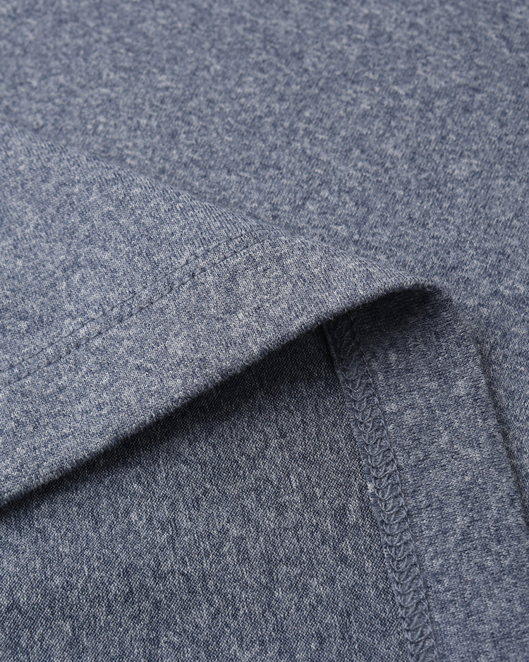 Cove Essential Tee | Heathered Marine | Rylee & Cru-4