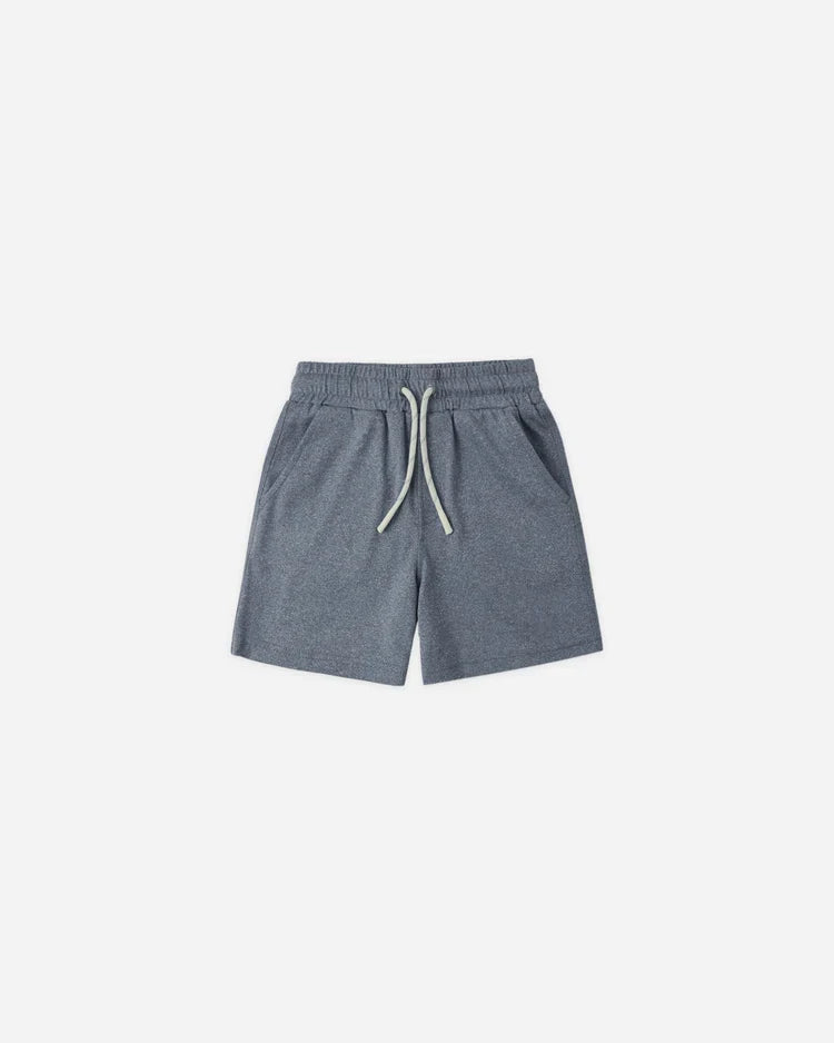 Oceanside Tech Short | Heathered Marine | Rylee & Cru-2