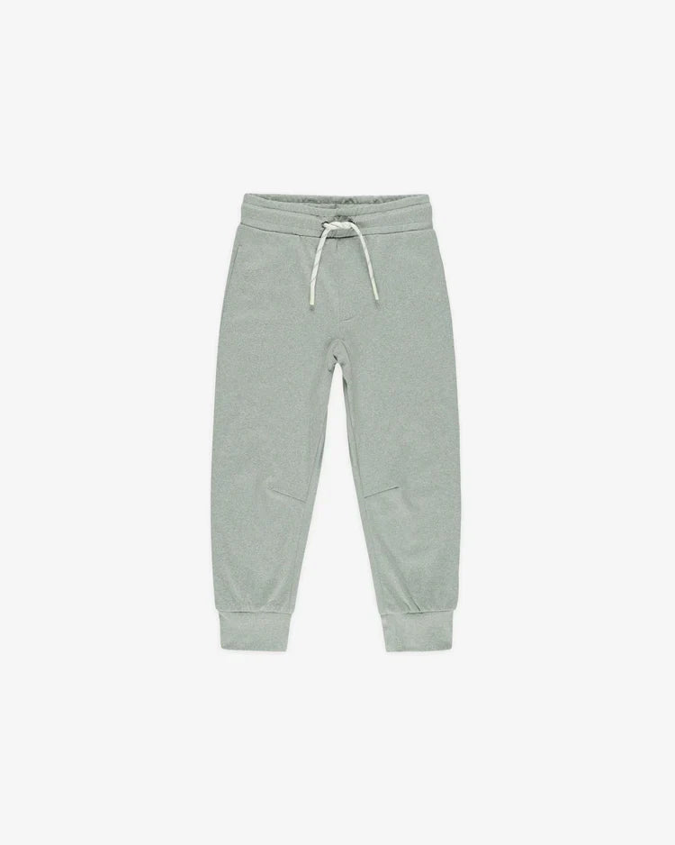 Century Tech Jogger | Heathered Sea Green | Rylee & Cru-2
