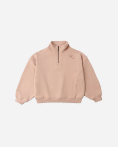 Half Zip Sweatshirt | Melon | Rylee & Cru-2