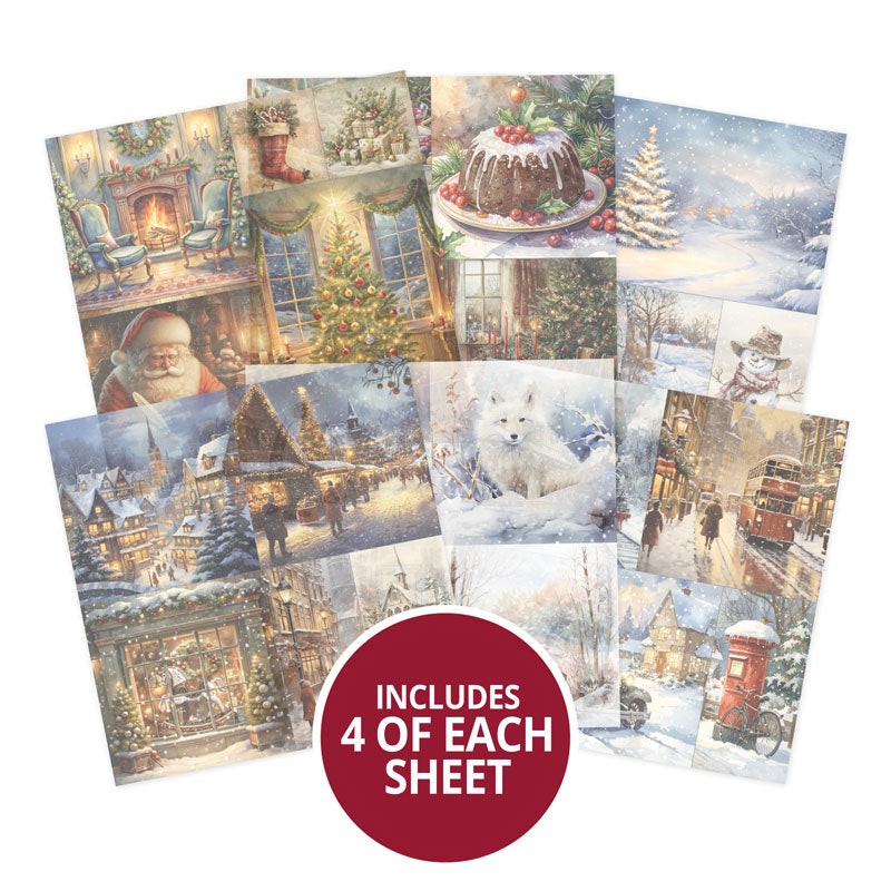 Festive Parchment Scenes-1