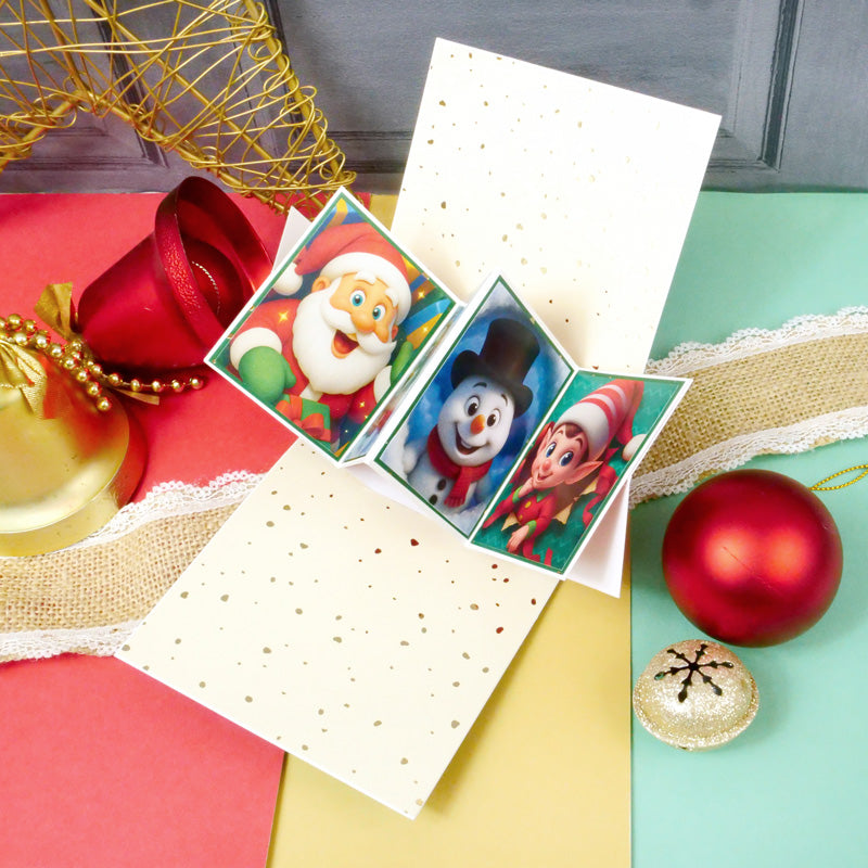 Festive Peeping Pals Square Pocket Pad-10